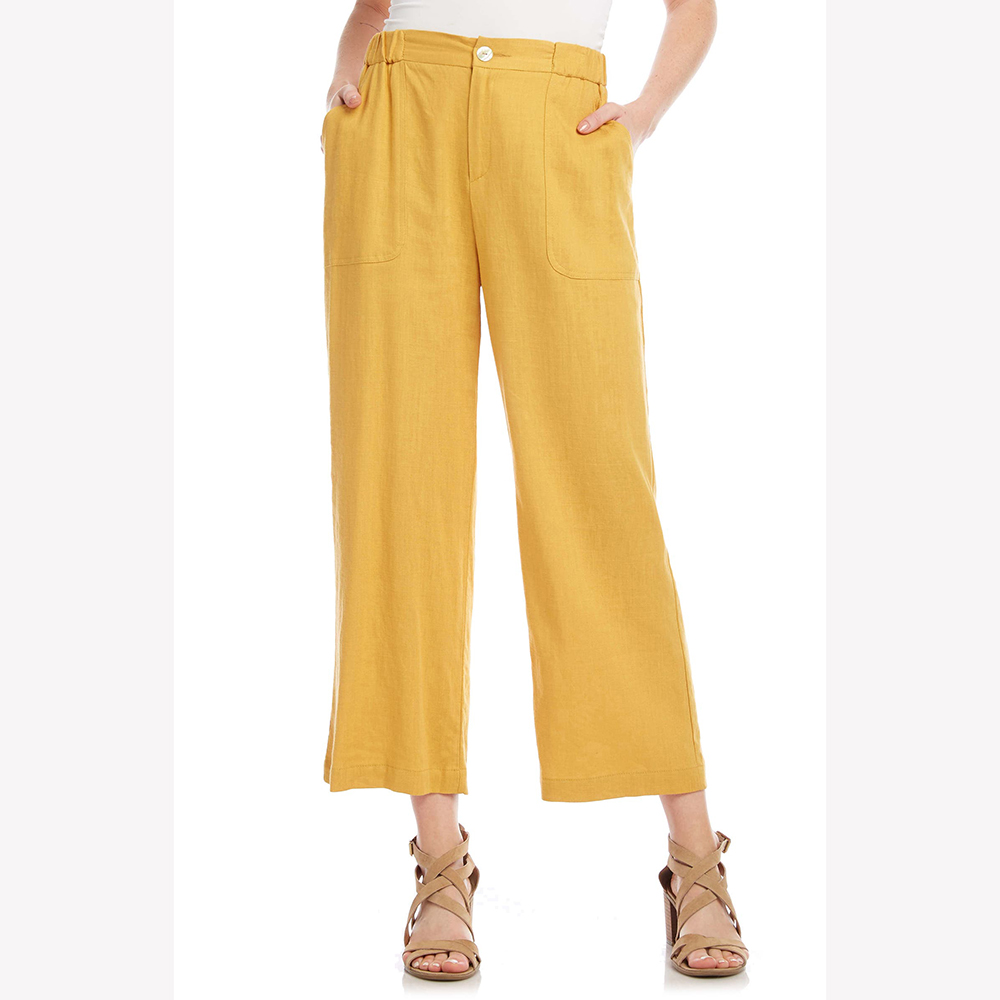 wide leg crop pants