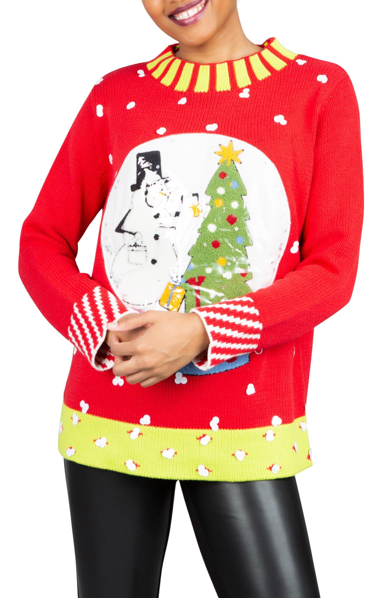 whoopi holiday sweater