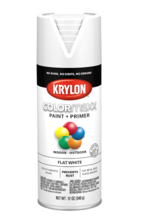 Krylon® COLORmaxx™ Paint & Primer, Flat White