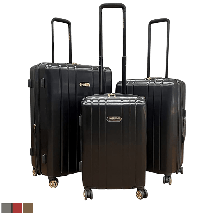 Isaac Mizrahi 3-Piece Hardside Spinner Luggage Set