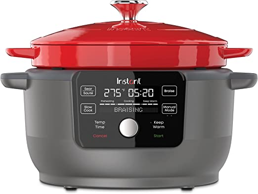 Instant Pot Electric Round Dutch Oven