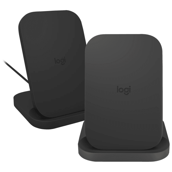 2 Logitech 10W Wireless Charging Stands