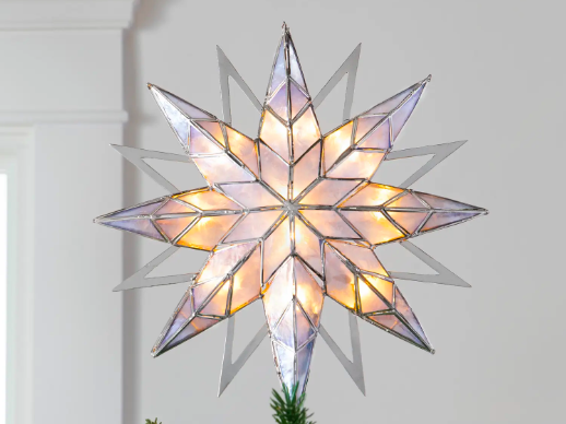 Double-Sided Starburst Tree Topper