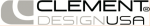 clement design usa logo
