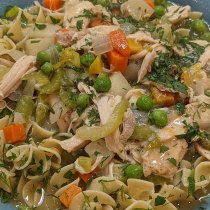 chicken noodle stoup