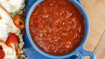 Tomato Eggplant Soup