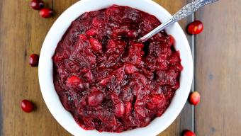 cranberry sauce