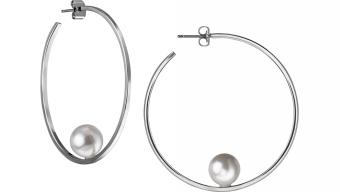 hoop earrings