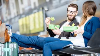 What to Eat Before a Flight