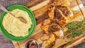 Anne Burrell's Herb-Roasted Chicken