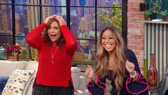 Rachael Ray and Mally Roncal