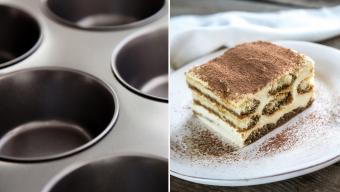 muffin tin tiramisu