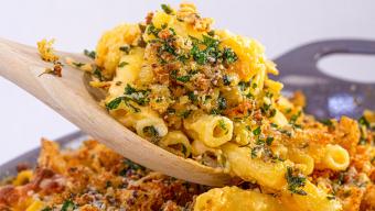 breadcrumb mac and cheese