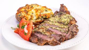  Steak with Dijon-Herb Butter Recipe