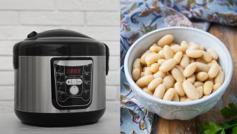 Instant Pot and white beans