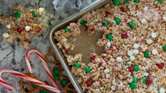 snowflake marshmallow bars