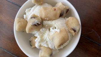 eggless frozen cookie dough