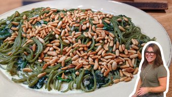 Creamy Spinach Pasta | Rachael Ray