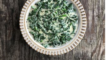 Easy Old-School Creamed Spinach