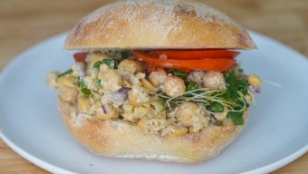 Smashed Chickpea Salad Sandwiches