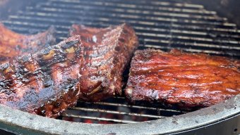 Baby Back Ribs with Sweet Tea Barbecue Sauce      