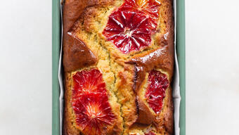 Blood Orange Olive Oil Cake With Thyme 