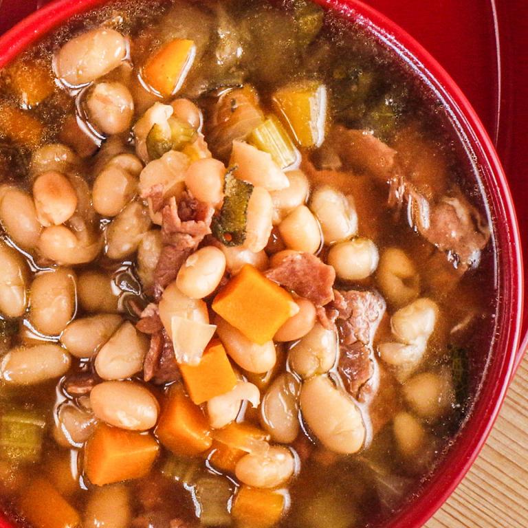 Curtis Stone’s Shortcut Ham and Navy Bean Soup