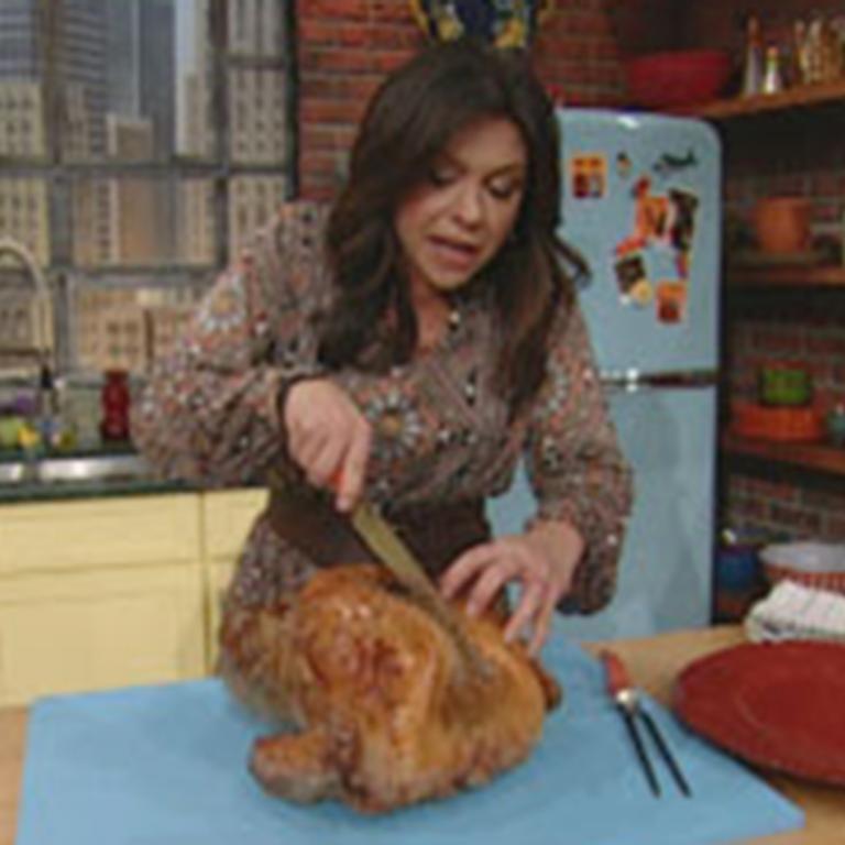 rachael ray carving turkey