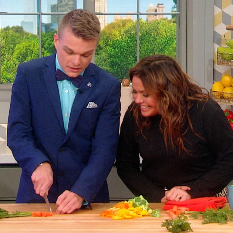Rachael Ray and show guest