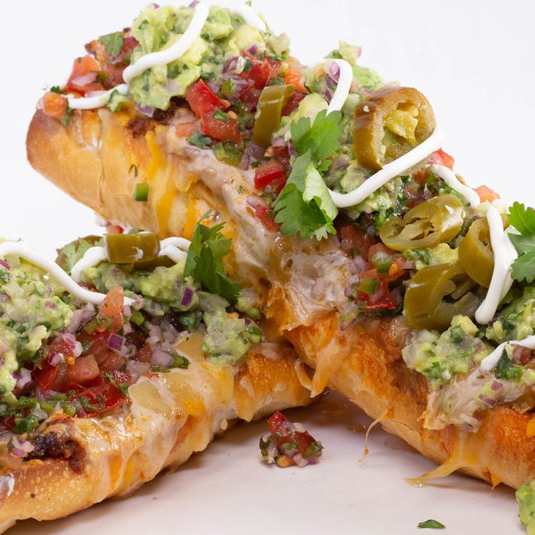 Rach's Nacho French Bread Pizza Swaps Out Chips For a Crust 