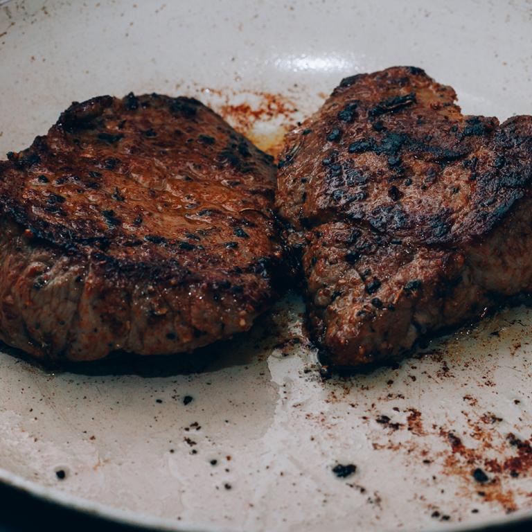 Burnt Steak