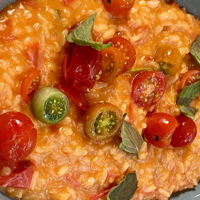 tomato risotto