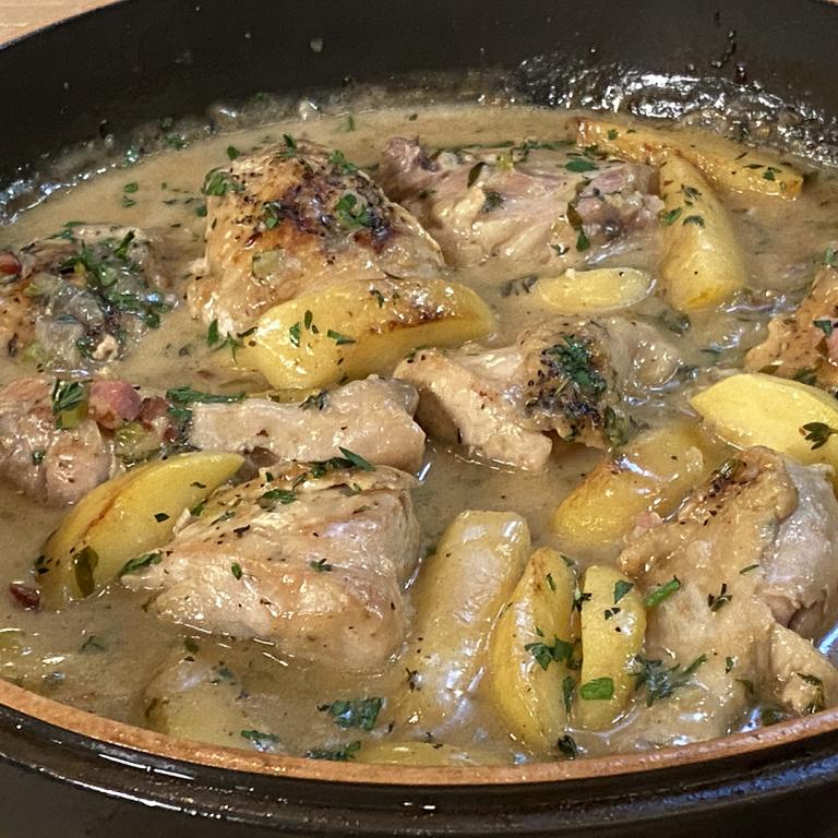 French-style chicken casserole