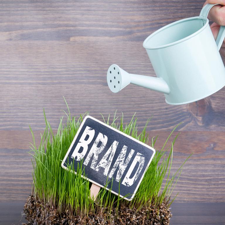 Grow Your Brand concept