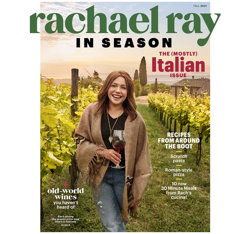 Rachael Ray In Season Fall 2021 Issue Cover