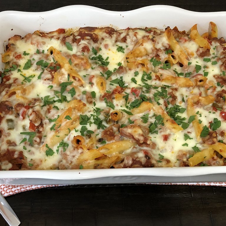 Mexican-Style Baked Penne