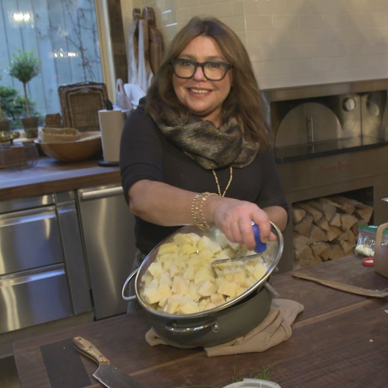 How to Make Pub Cheese Mashed Potatoes | Rachael Ray