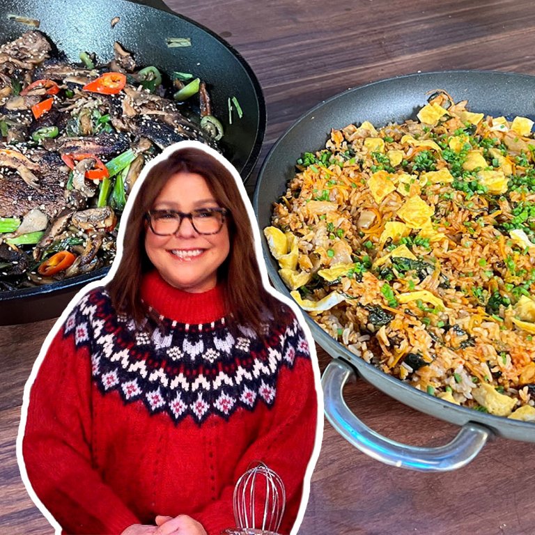 Flanken-Style Short Ribs with Kimchi Fried Rice | Rachael Ray