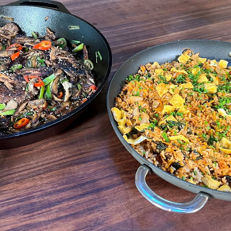 Flanken-Style Short Ribs with Kimchi Fried Rice