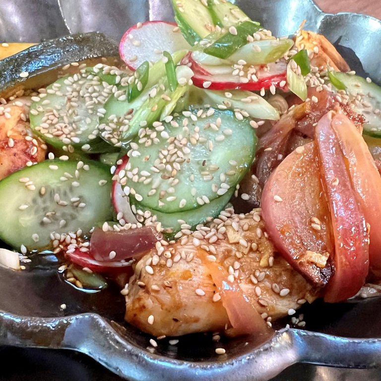 1-Pan Gochujang Chicken and Zucchini 
