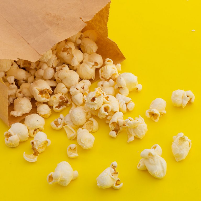 paper bag popcorn