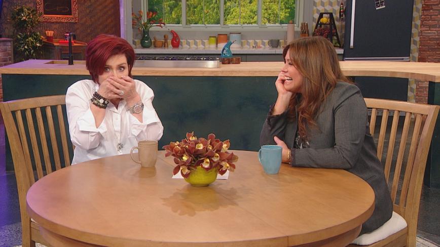 Sharon Osbourne and Rachael Ray Laughing