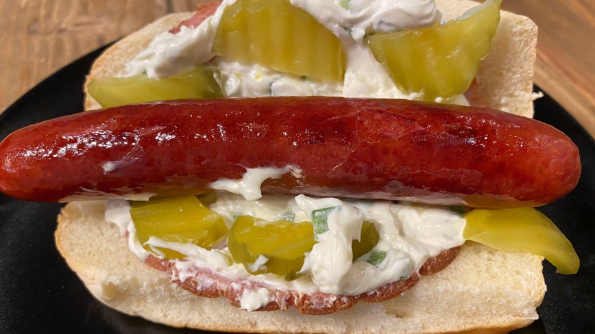 Jalapeño Pickle Roll Hot Dog