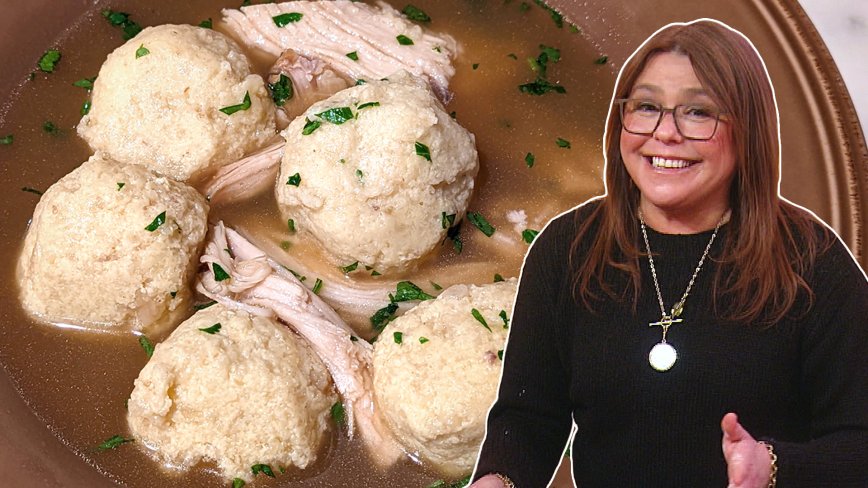 Turkey Soup with Ricotta Dumplings Using Tday Leftovers| Rachael Ray