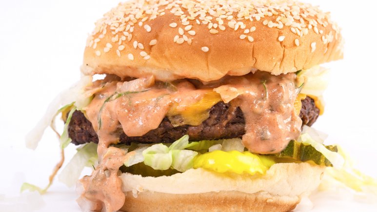 Meatless Big S'Mac Burgers