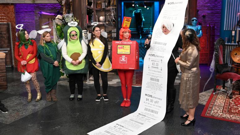CVS receipt and points checker costumes
