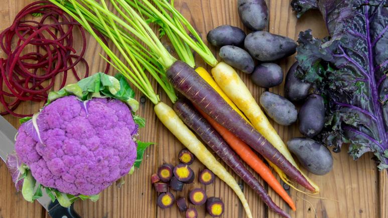 purple veggies