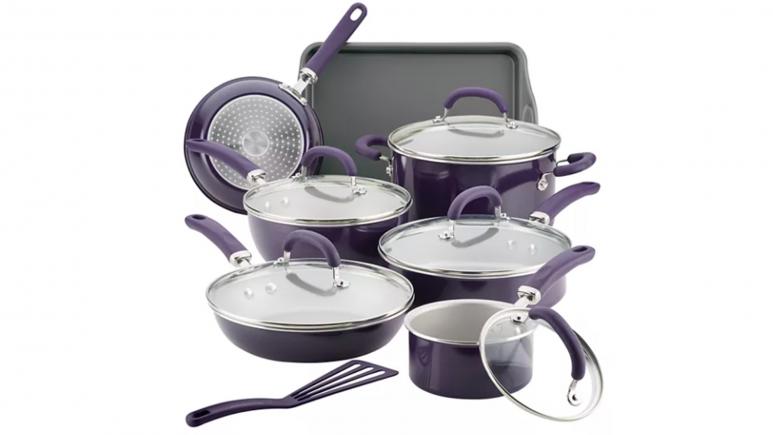 rachael ray purple cookware