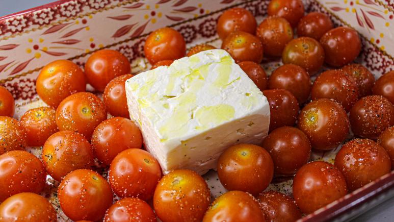 baked feta pasta step 1