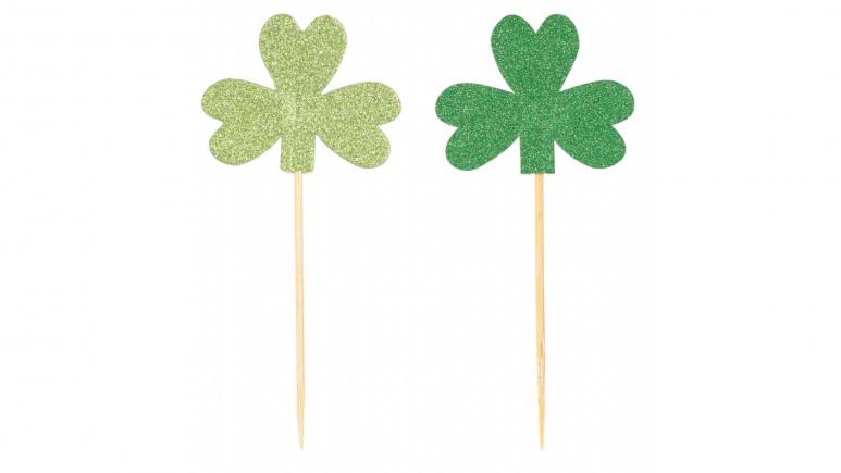 St. Patrick's Day Clover Treat Toppers
